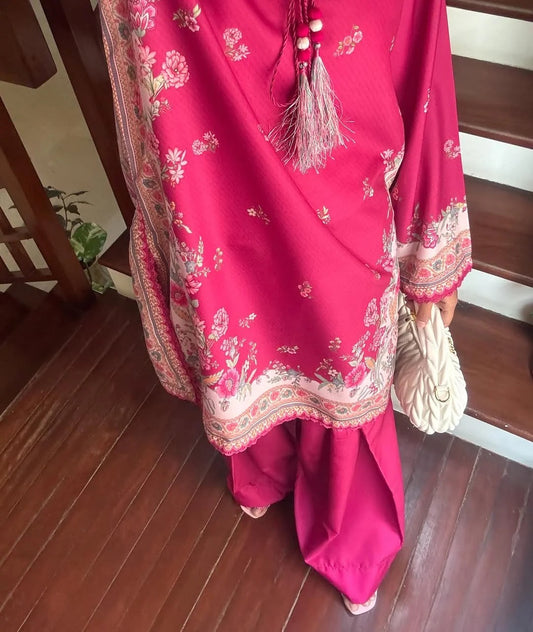 VELZA LAWN 2PC ( FARSHI SHALWAR )