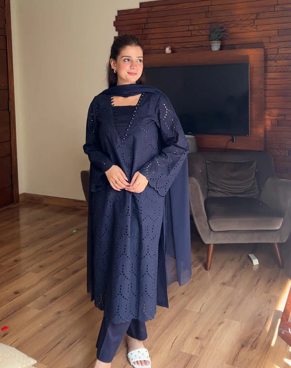 CHICKENKARI BLUE 3PC