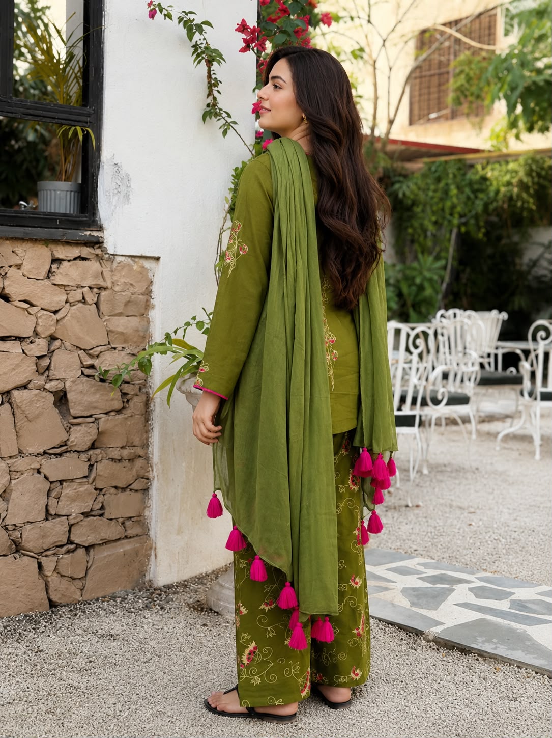 GREEN PINK 3PC