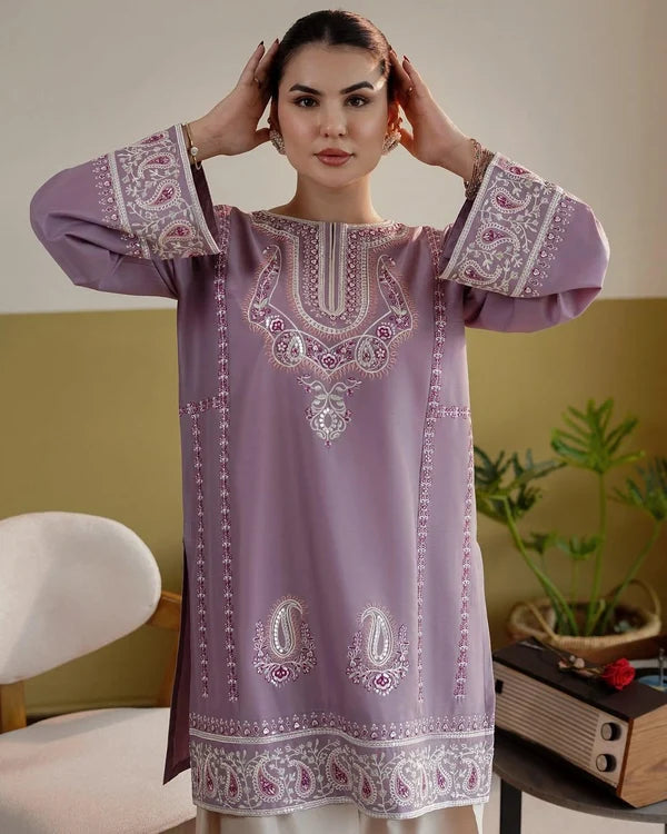 QAIFA LAWN SET ( FARSHI SHALWAR )