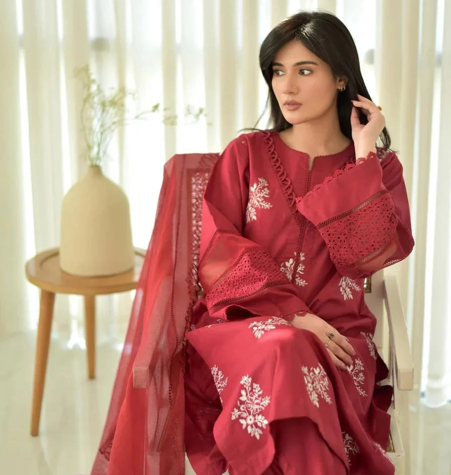 HORIYA LAWN CO-ORD SET 2Pc