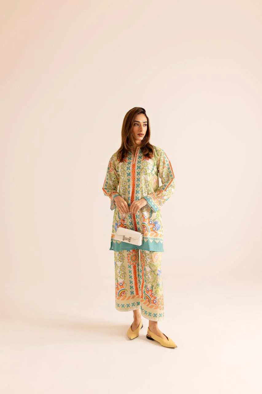 BLUSH GARDEN-2 Piece Suit