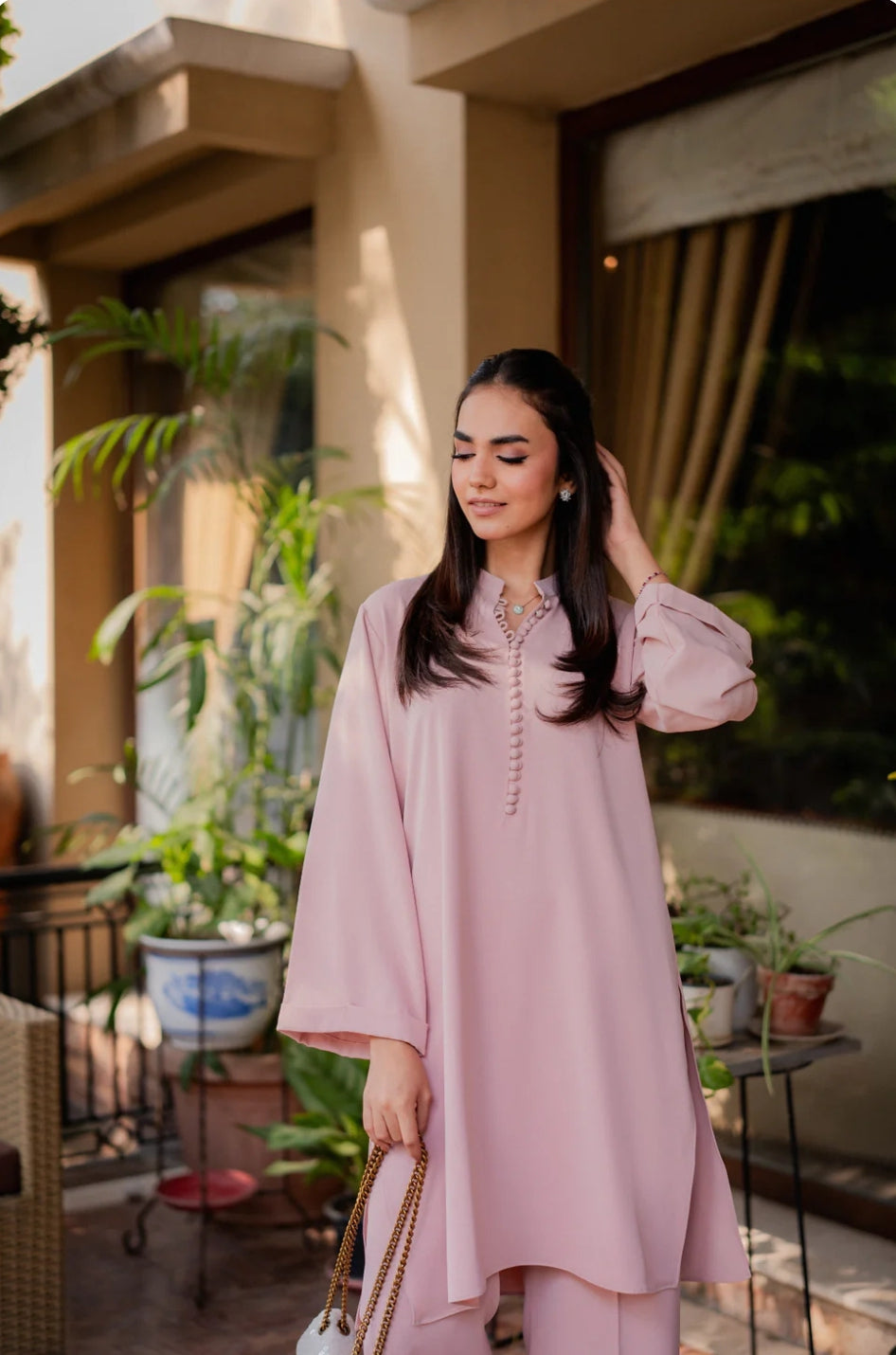 BLUSH – Soft Pink Co-ord Set