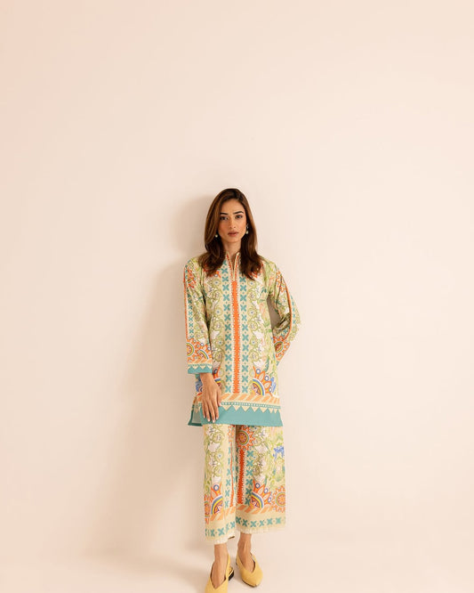 BLUSH GARDEN-2 Piece Suit