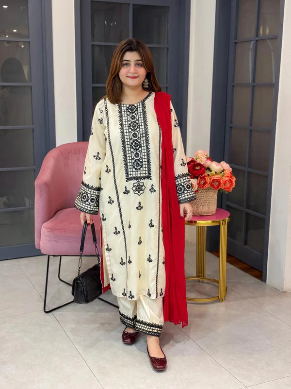 TAAJ 3PC  WINTER COLLECTION