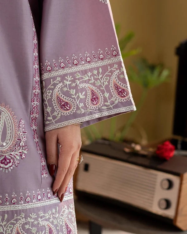 QAIFA LAWN SET ( FARSHI SHALWAR )