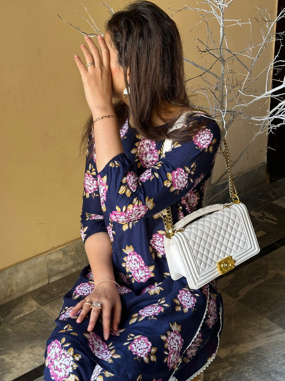 Floral Grace – Flower Printed 2PC Set