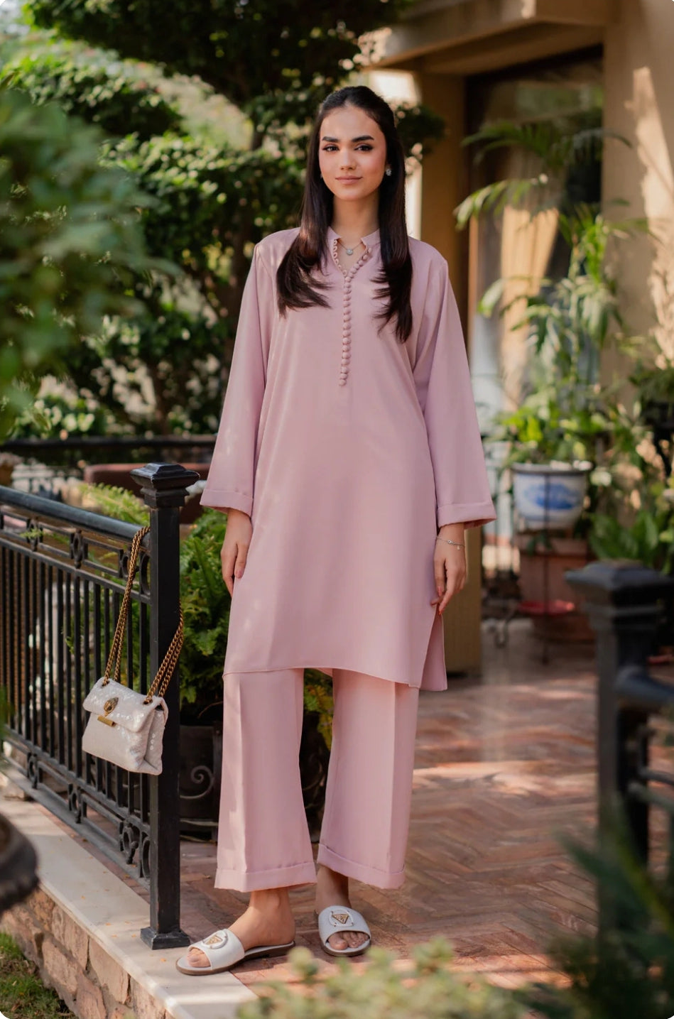 BLUSH – Soft Pink Co-ord Set