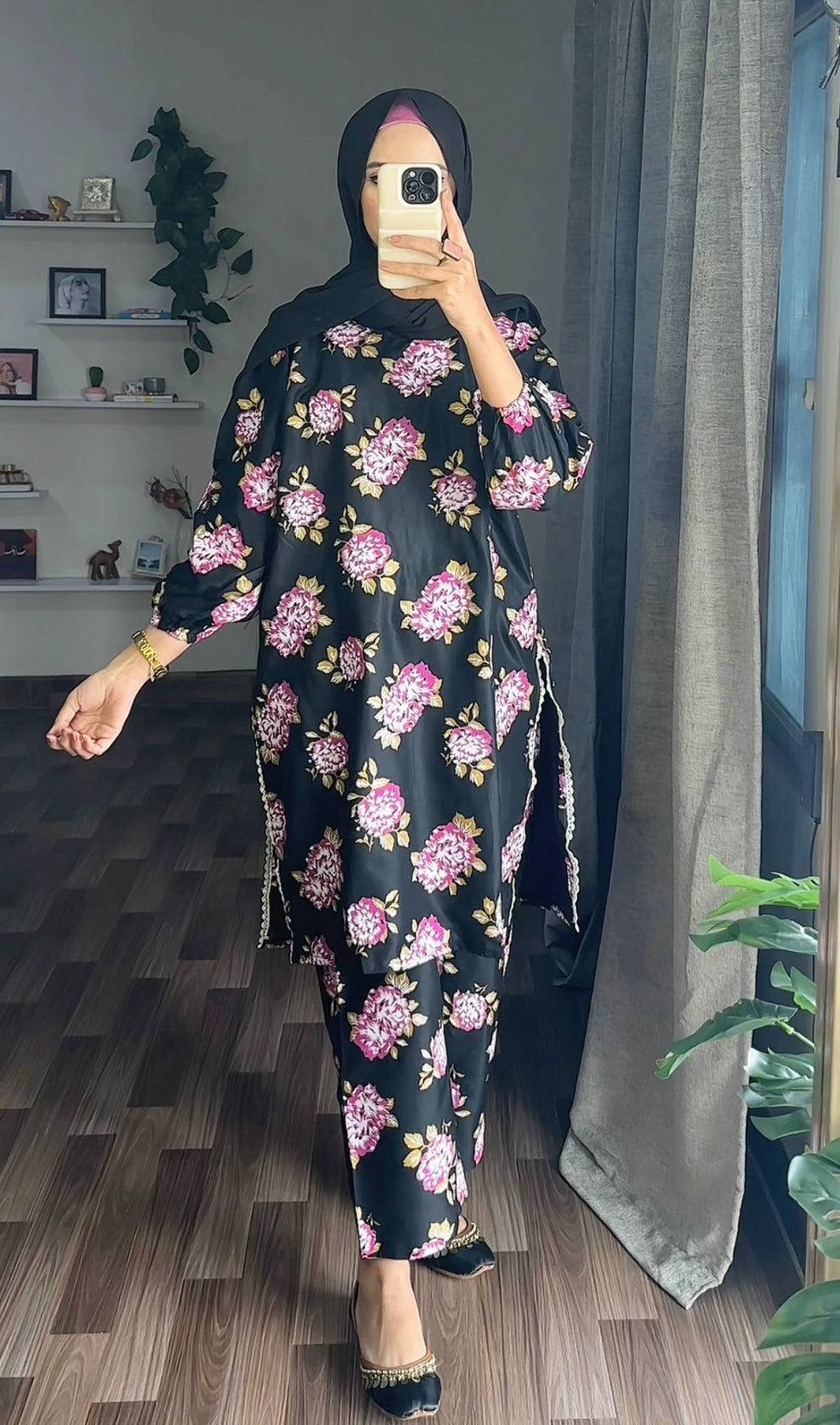 Floral Grace – Flower Printed 2PC Set