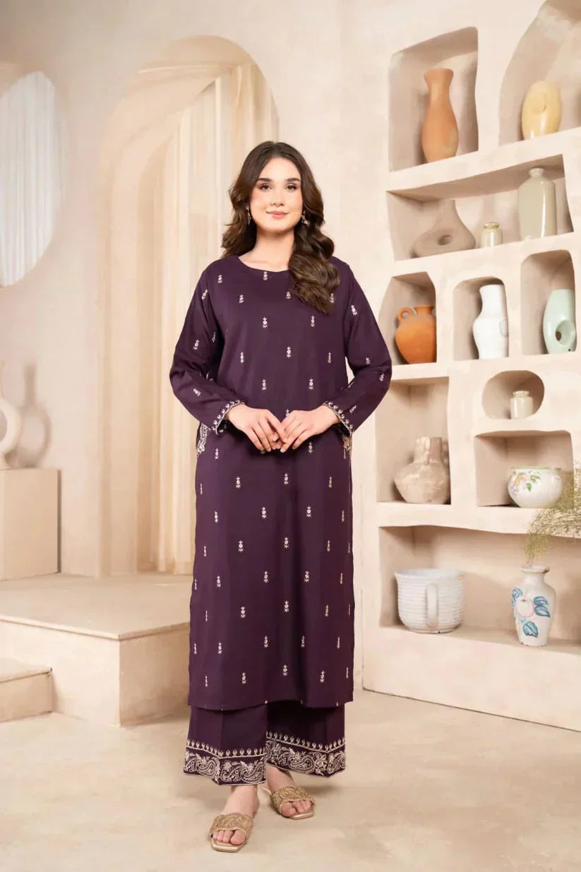 ZARIA Embroidered 2Pc