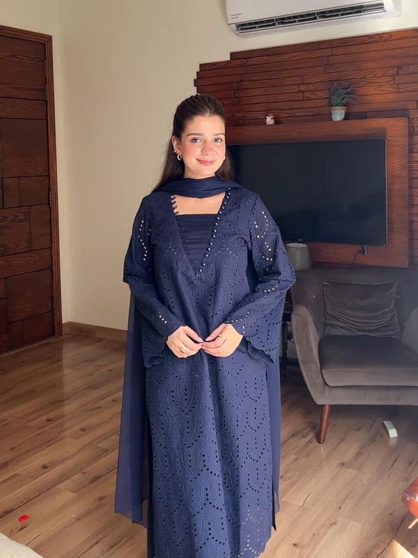 CHICKENKARI BLUE 3PC