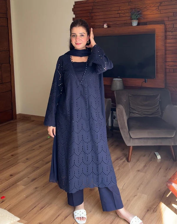 CHICKENKARI BLUE 3PC