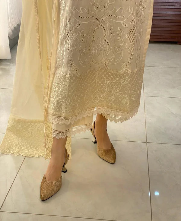 RABEEL EMB LAWN 3PC