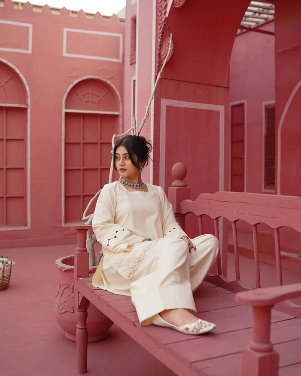 MALAI SET (FARSHI SHALWAR )