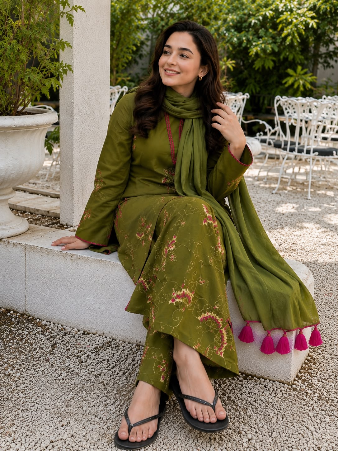 GREEN PINK 3PC