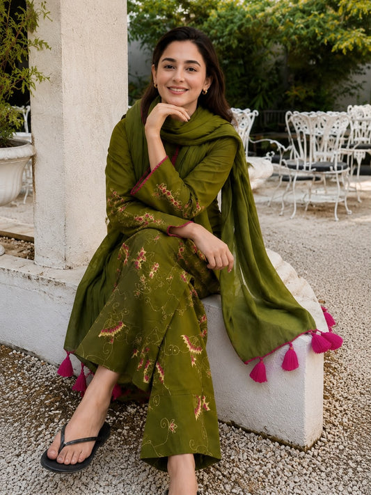 GREEN PINK 3PC