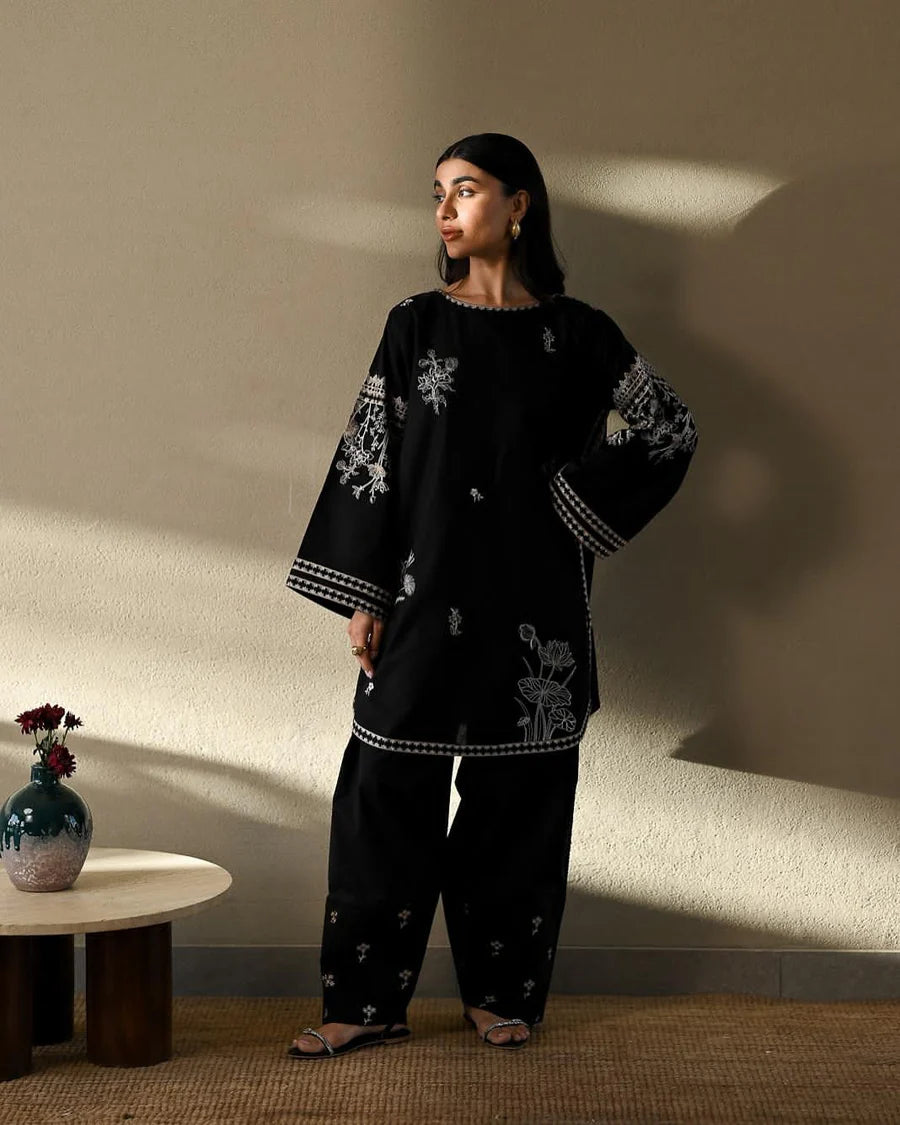ZAIB LUXURY CO-ORD 2PC SET WITH FARSHI SHALWAR