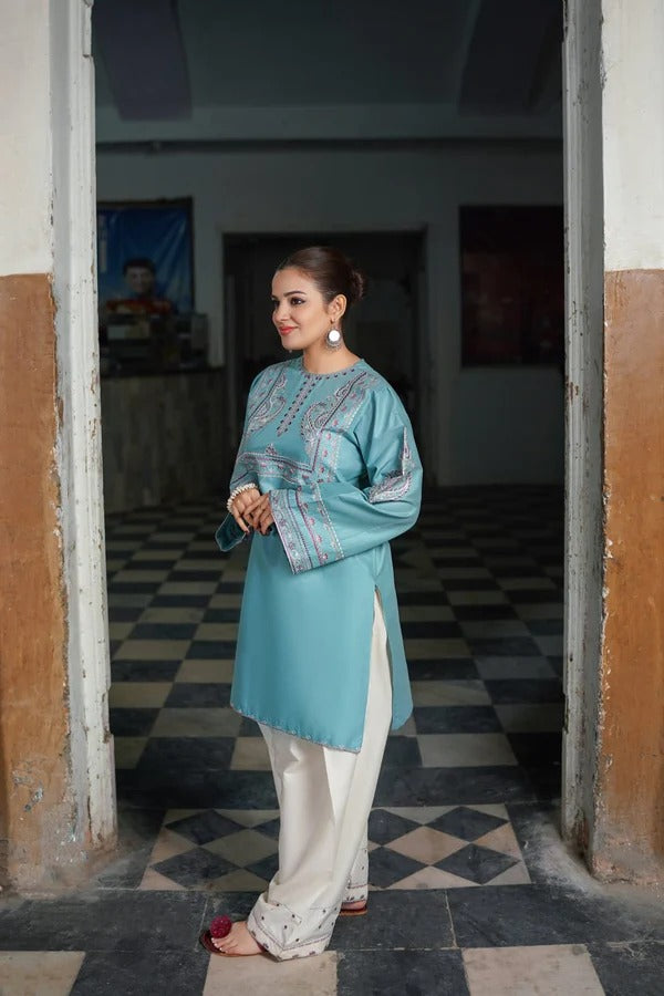 AROHA LAWN EMB CO-ORD SET