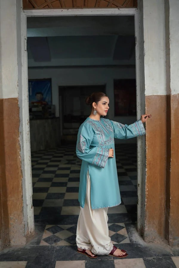 AROHA LAWN EMB CO-ORD SET