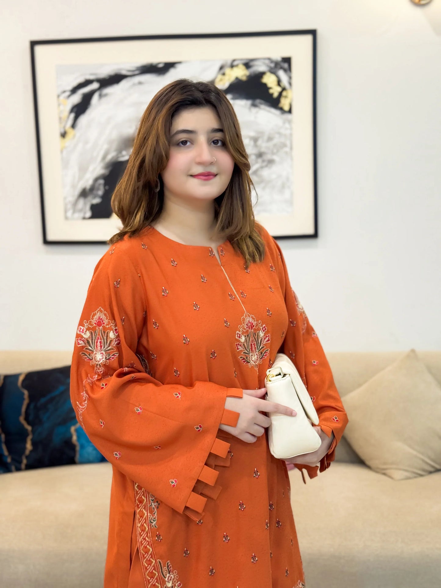 Olaaa 2pc Farshi Shalwar