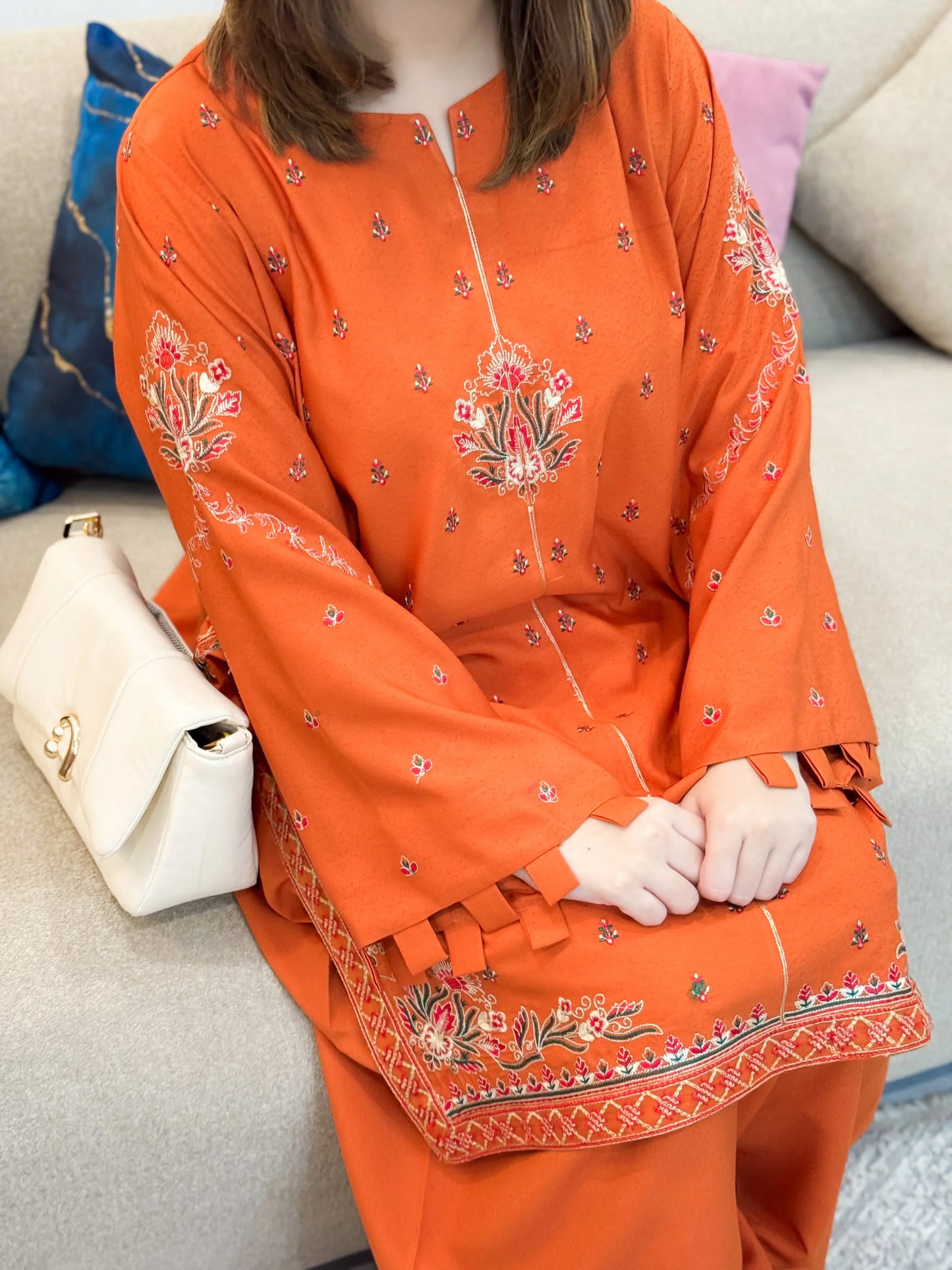 Olaaa 2pc Farshi Shalwar