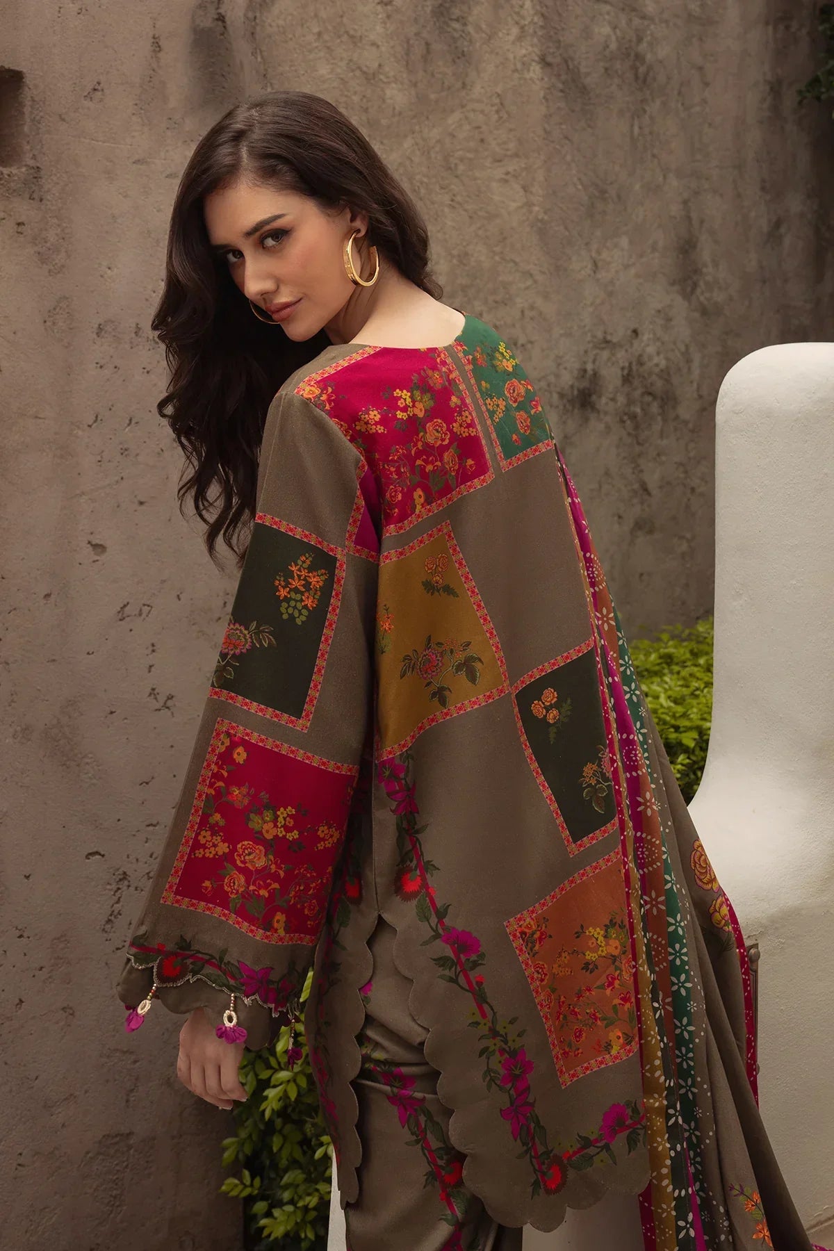 SUNDOORI 3pc PRINTED SUIT